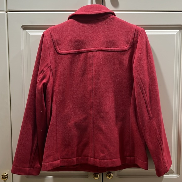 Pink wool peacoat - Picture 2 of 4